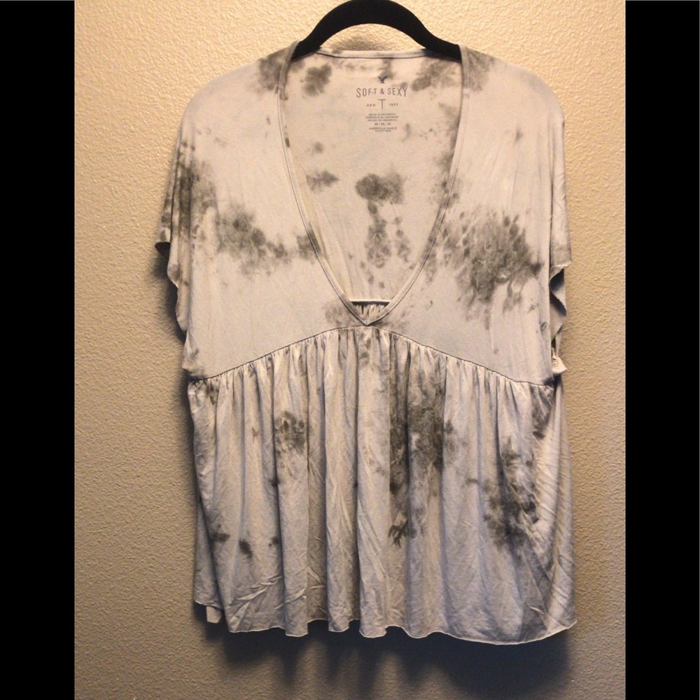 SUPER COZY TIE DYE AE TOP